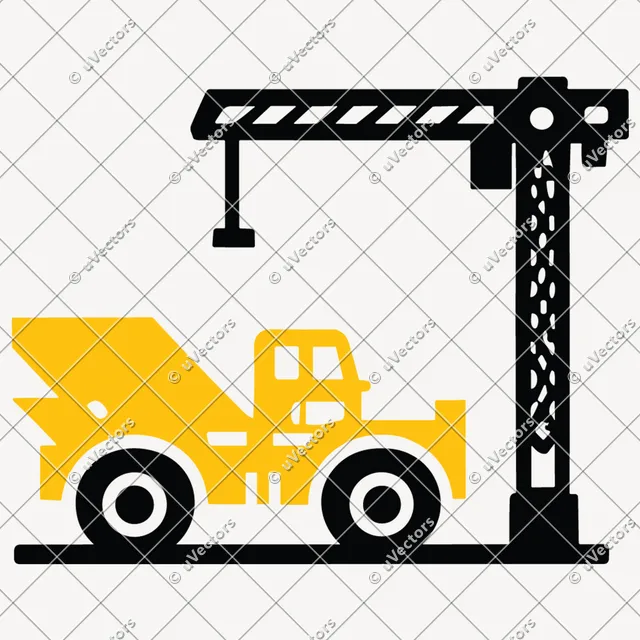 Construction Vehicles Design 15 SVG