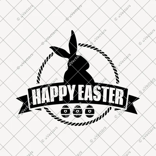 Easter 15 Easter Bunny Easter Design 7 SVG