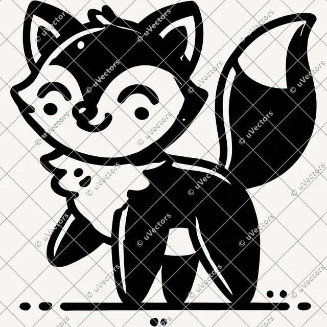 Fox Design 11 SVG