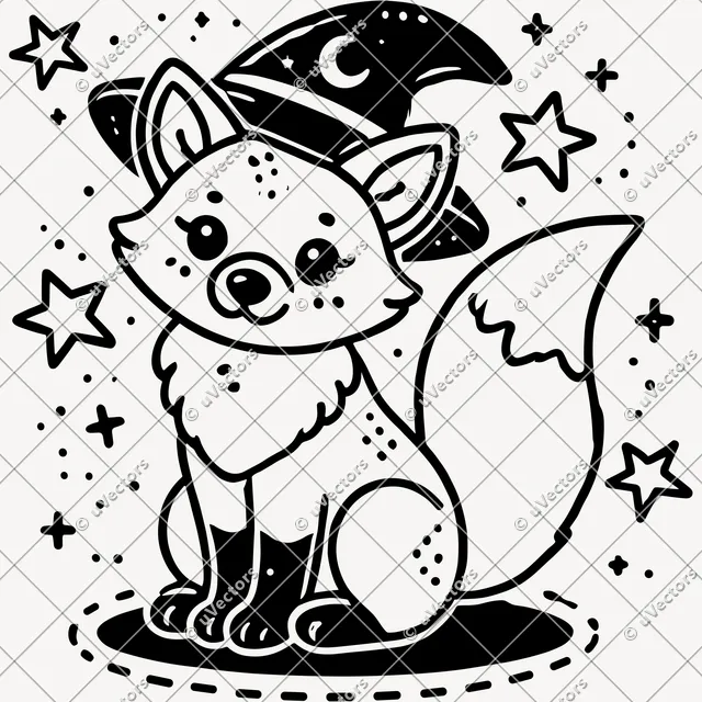 Fox Design 14 SVG