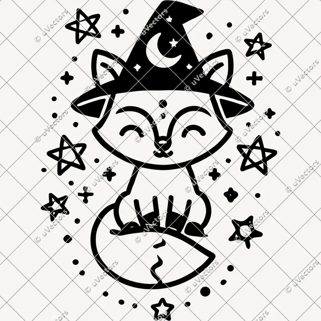 Fox Design 15 SVG