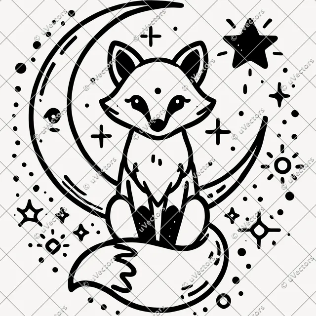 Fox Design 22 SVG