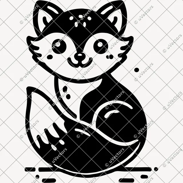Fox Design 25 SVG