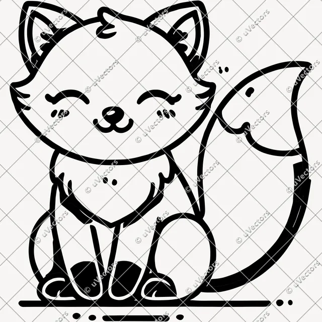 Fox Design 28 SVG