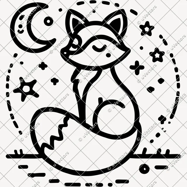 Fox Design 29 SVG