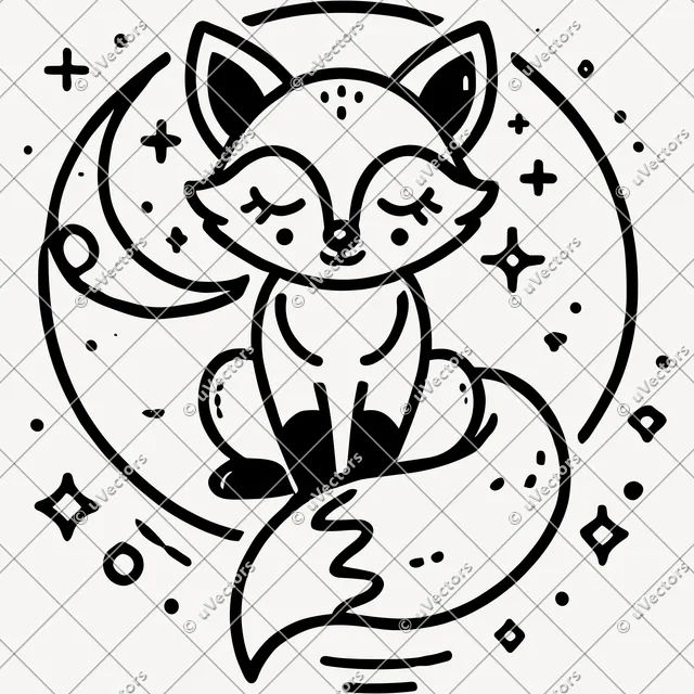 Fox Design 3 SVG