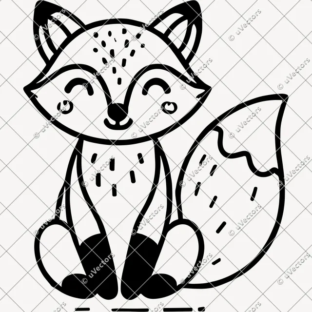 Fox Design 32 SVG