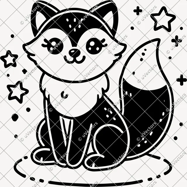 Fox Design 34 SVG