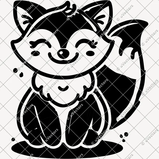 Fox Design 4 SVG