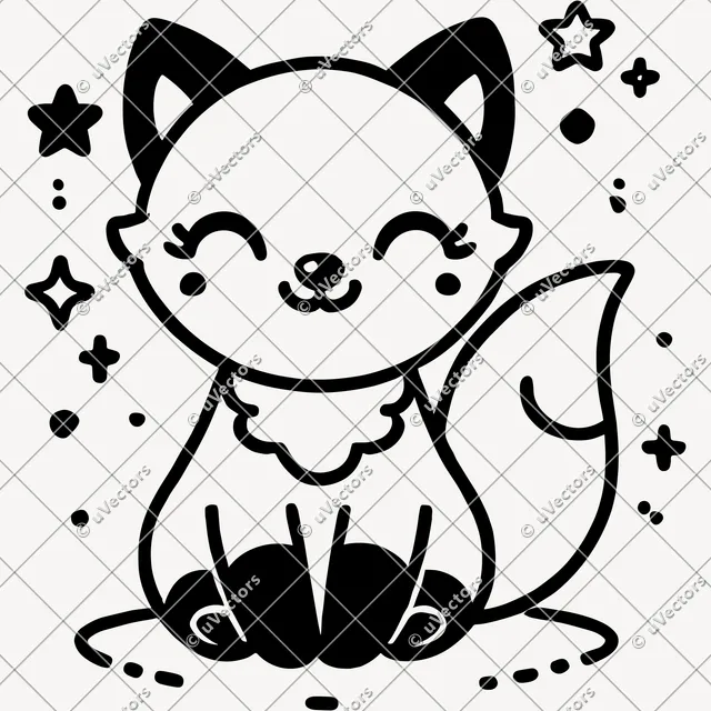 Fox Design 44 SVG