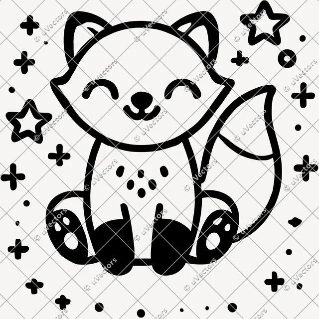 Fox Design 49 SVG