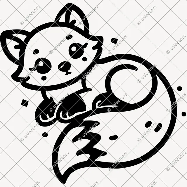 Fox Design 9 SVG