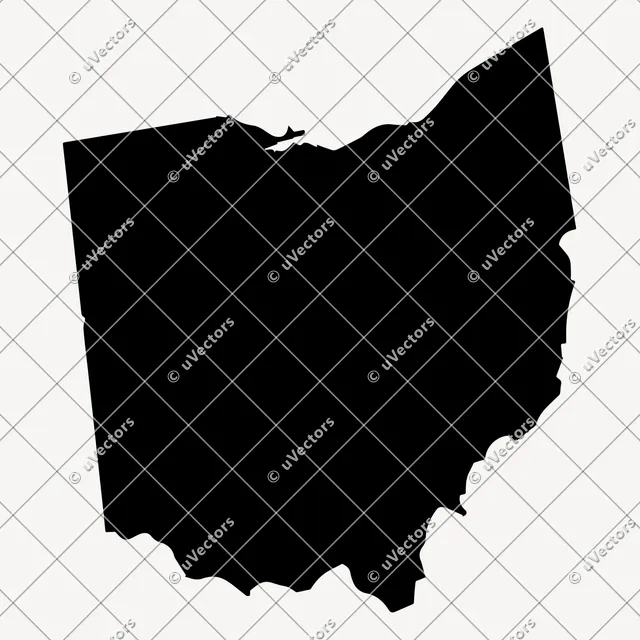 Solid Ohio SVG