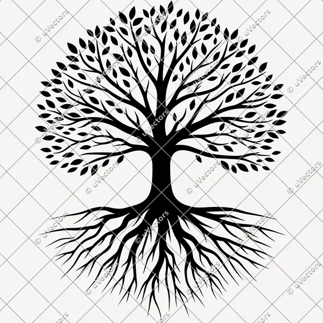 Tree Roots Tree Roots Artworks Design 1 SVG