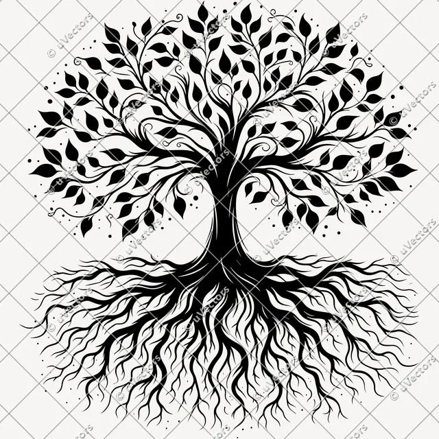 Tree Roots Tree Roots Artworks Design 14 SVG