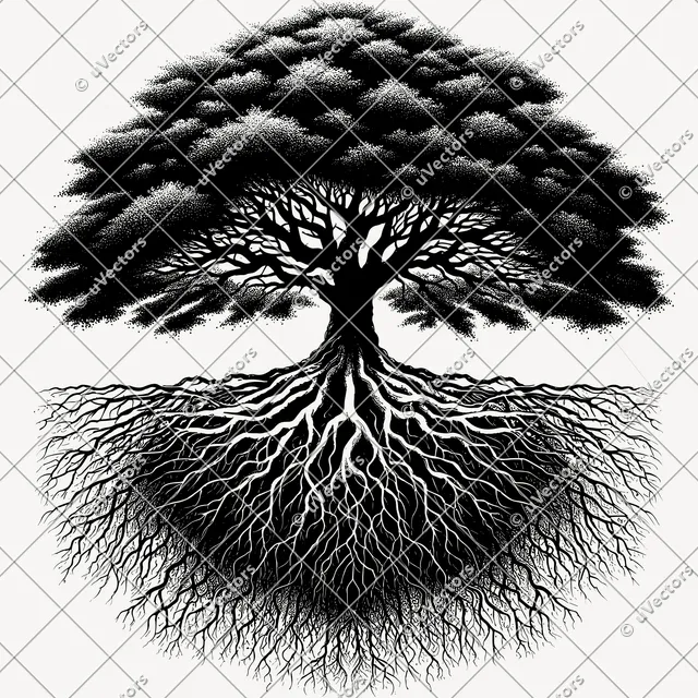 Tree Roots Tree Roots Artworks Design 15 SVG