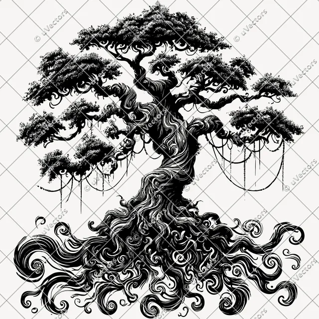 Tree Roots Tree Roots Artworks Design 19 SVG