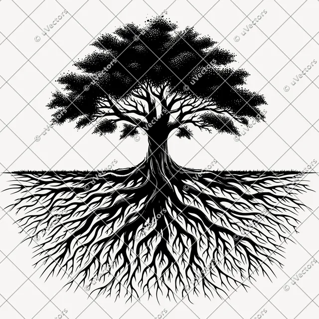 Tree Roots Tree Roots Artworks Design 2 SVG