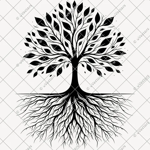 Tree Roots Tree Roots Artworks Design 24 SVG