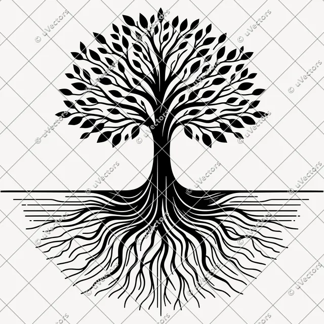 Tree Roots Tree Roots Artworks Design 28 SVG