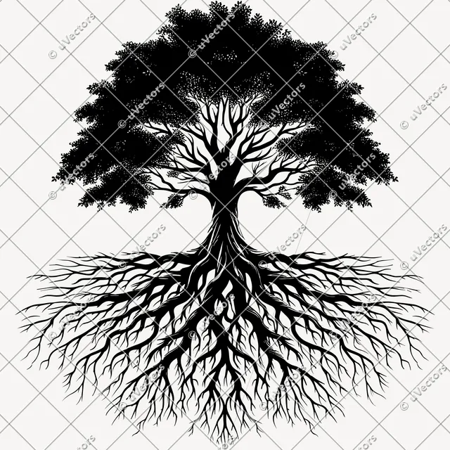 Tree Roots Tree Roots Artworks Design 33 SVG
