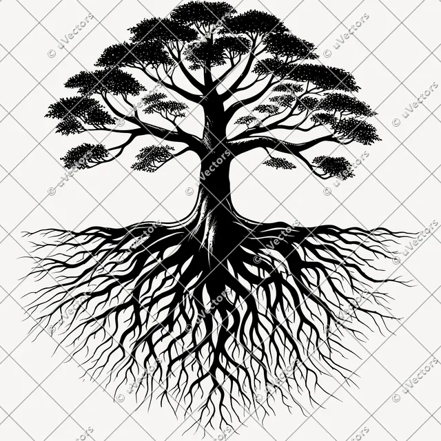 Tree Roots Tree Roots Artworks Design 34 SVG