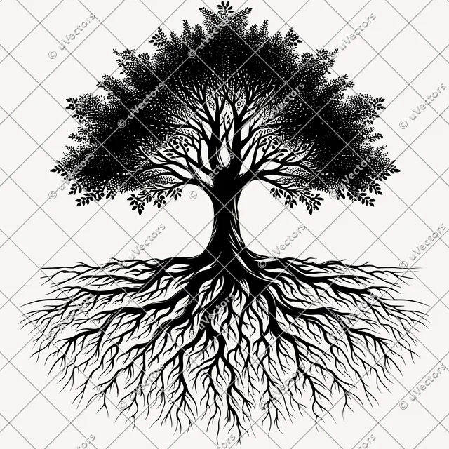 Tree Roots Tree Roots Artworks Design 35 SVG