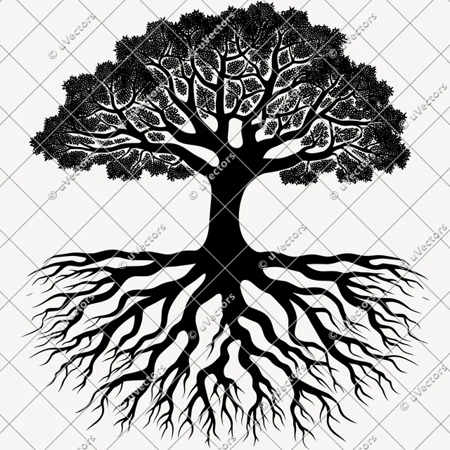 Tree Roots Tree Roots Artworks Design 37 SVG