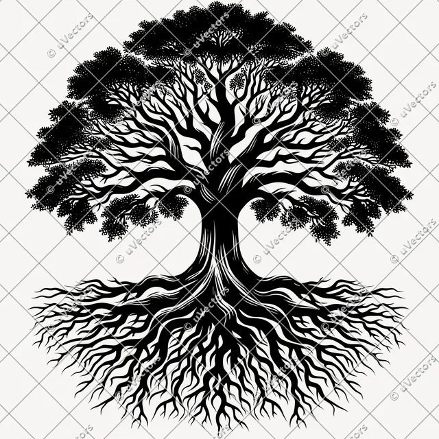 Tree Roots Tree Roots Artworks Design 38 SVG