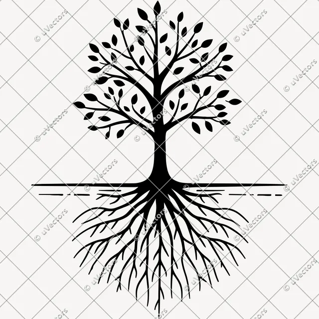 Tree Roots Tree Roots Artworks Design 4 SVG