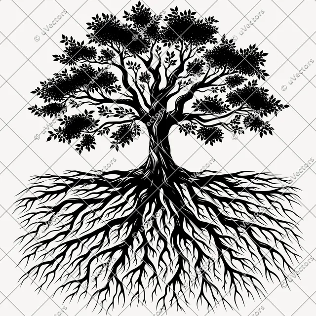 Tree Roots Tree Roots Artworks Design 40 SVG