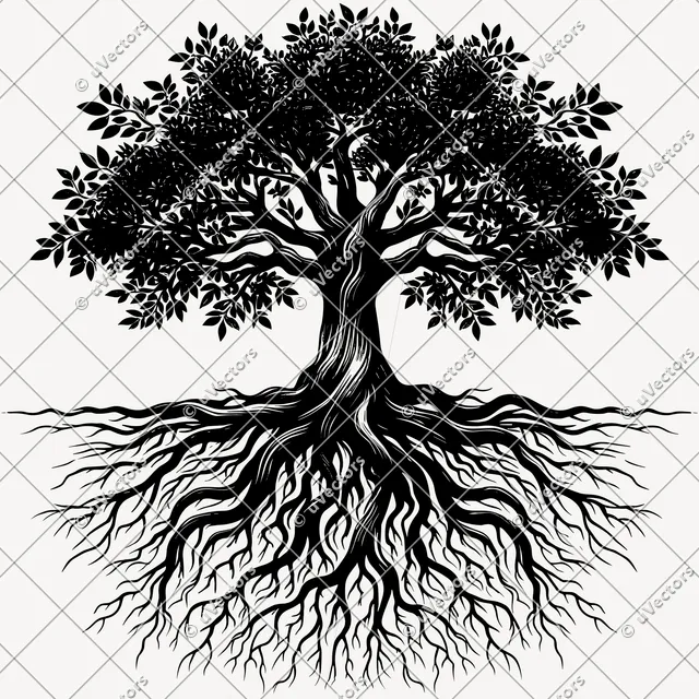 Tree Roots Tree Roots Artworks Design 41 SVG