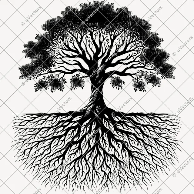 Tree Roots Tree Roots Artworks Design 43 SVG