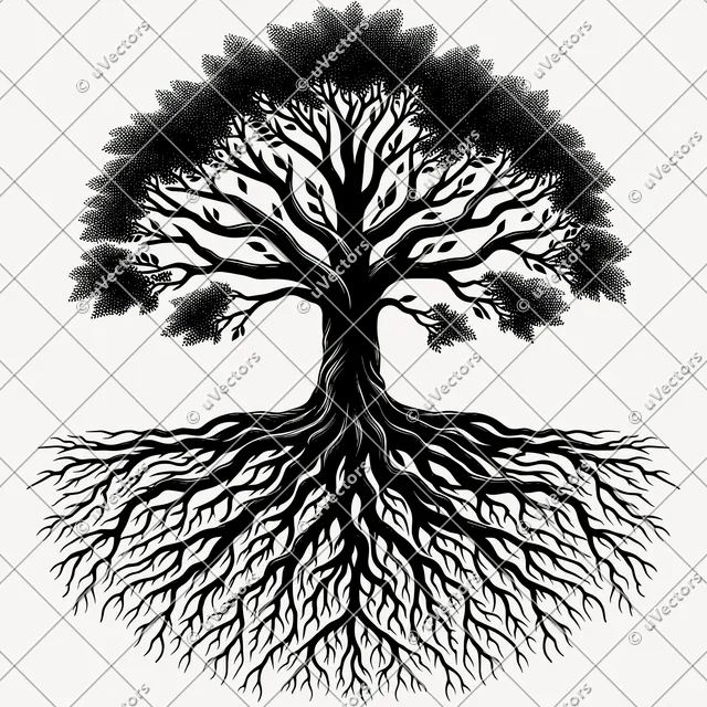 Tree Roots Tree Roots Artworks Design 44 SVG