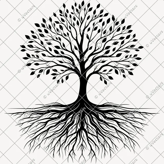 Tree Roots Tree Roots Artworks Design 46 SVG