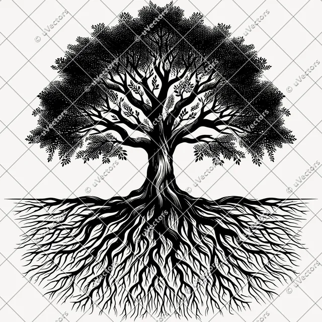 Tree Roots Tree Roots Artworks Design 47 SVG