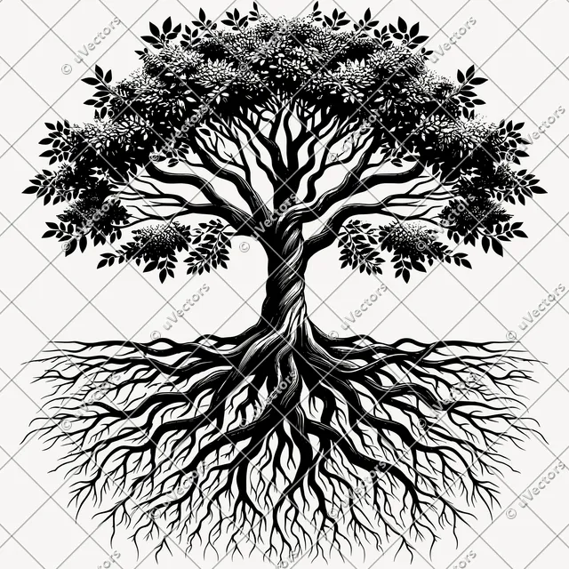 Tree Roots Tree Roots Artworks Design 48 SVG