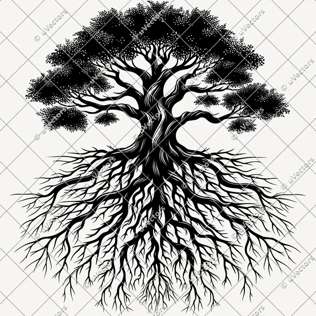 Tree Roots Tree Roots Artworks Design 49 SVG