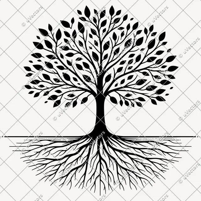 Tree Roots Tree Roots Artworks Design 5 SVG
