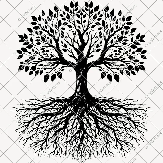 Tree Roots Tree Roots Artworks Design 52 SVG