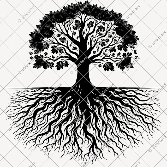 Tree Roots Tree Roots Artworks Design 55 SVG