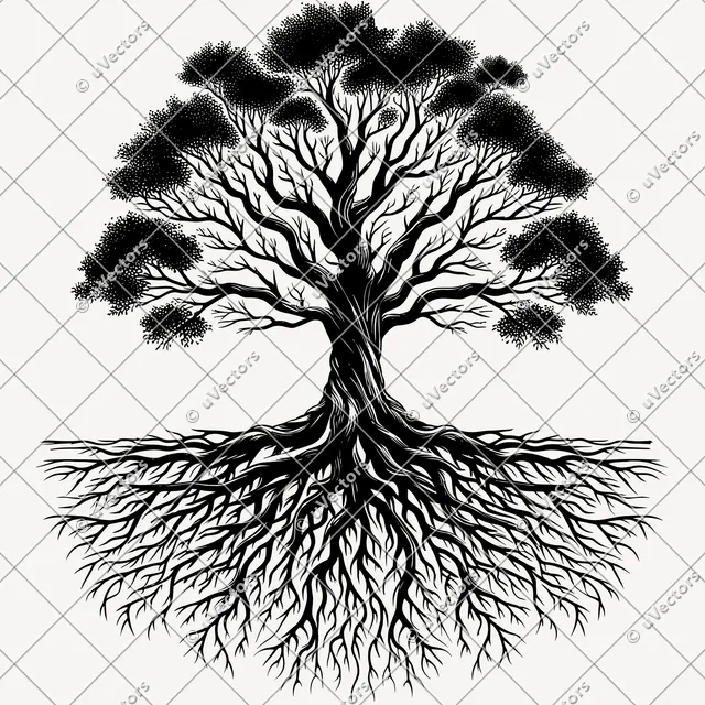 Tree Roots Tree Roots Artworks Design 59 SVG