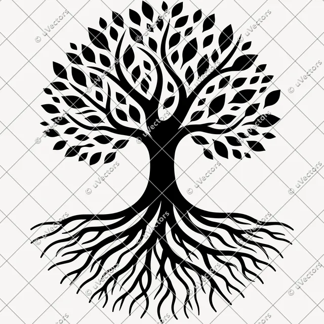 Tree Roots Tree Roots Artworks Design 6 SVG