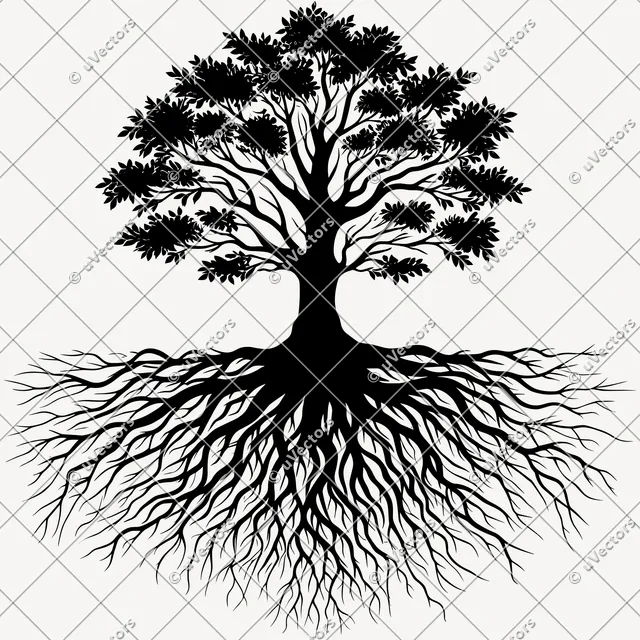 Tree Roots Tree Roots Artworks Design 60 SVG