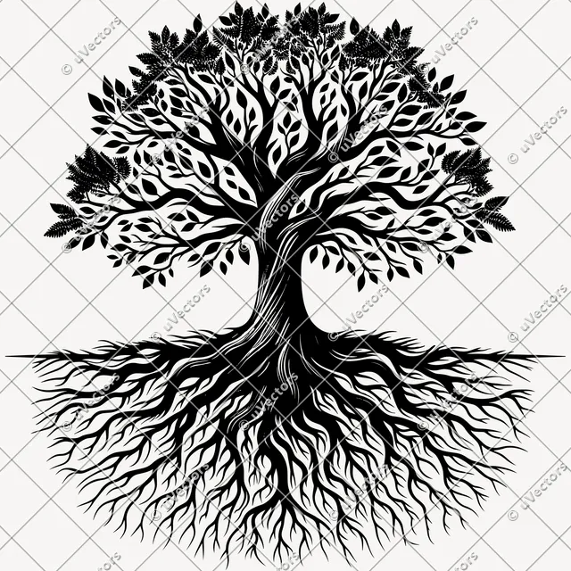Tree Roots Tree Roots Artworks Design 61 SVG