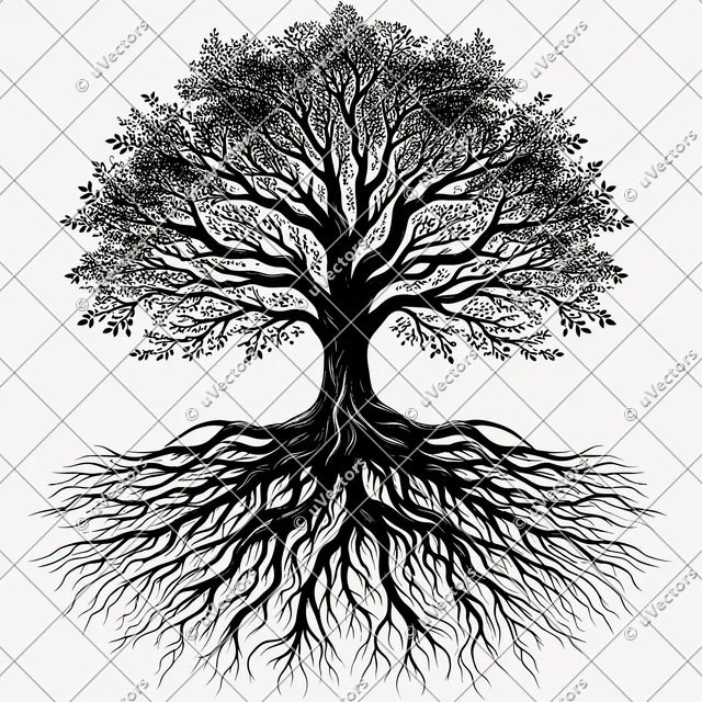 Tree Roots Tree Roots Artworks Design 62 SVG