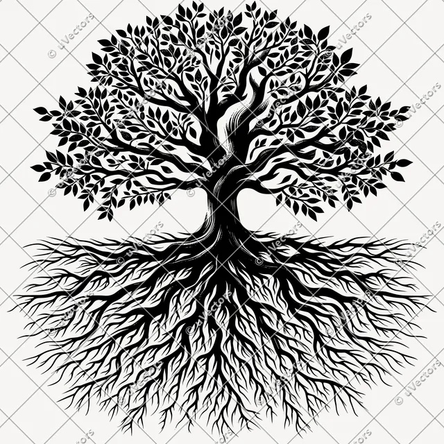 Tree Roots Tree Roots Artworks Design 64 SVG