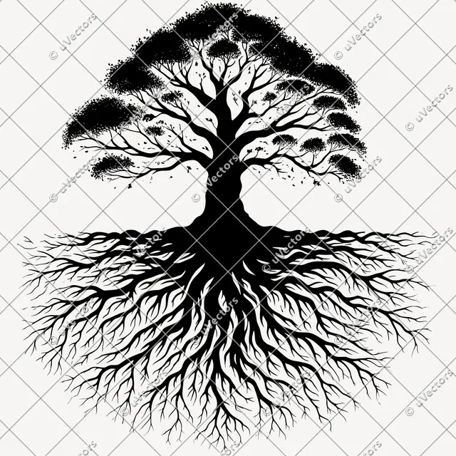 Tree Roots Tree Roots Artworks Design 66 SVG