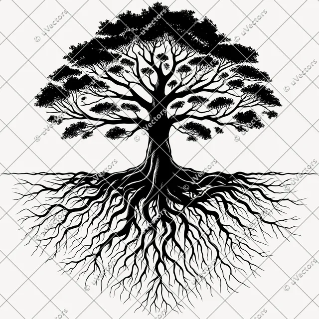 Tree Roots Tree Roots Artworks Design 67 SVG