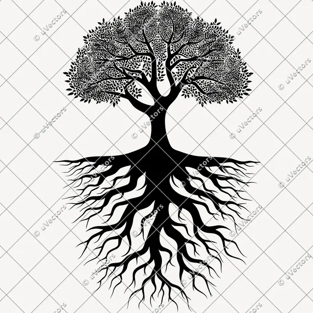 Tree Roots Tree Roots Artworks Design 68 SVG